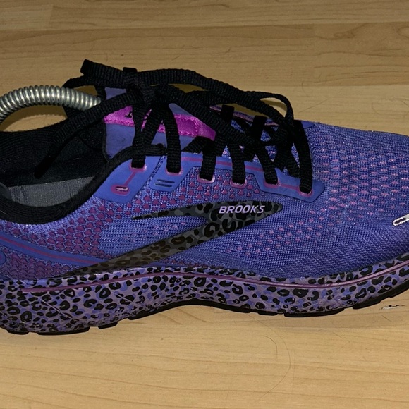 Brooks ghost 14 running shoes electric cheetah women’s size 10.5 B - Picture 1 of 11